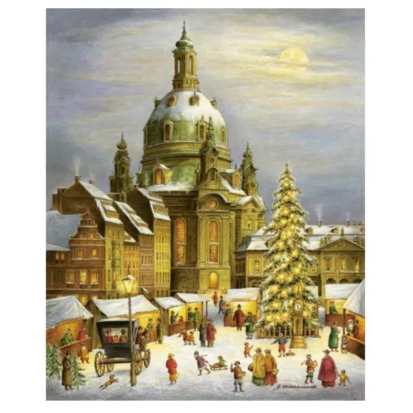 2914 - Christmas card "Dresden Frauenkirche"