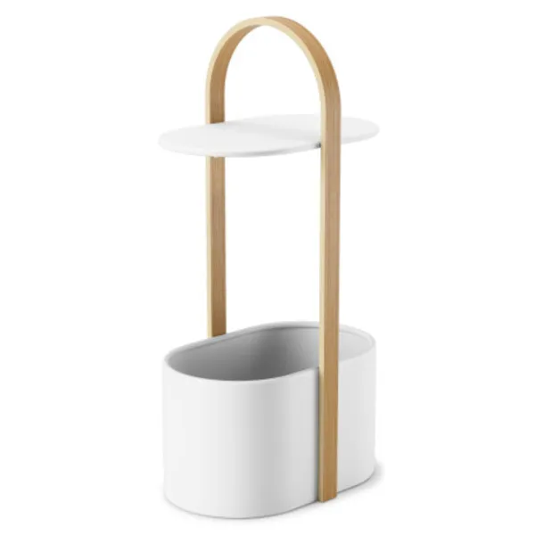 1013760-668 - BELLWOOD storage side table with cable duct, white/natural