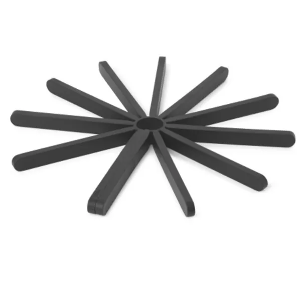 1010039-040 - FANFARE silicone pot coasters, set of 2, black