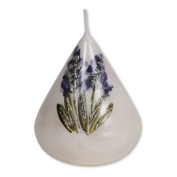 110483 - Candle ellipse "Lavender", 7 cm
