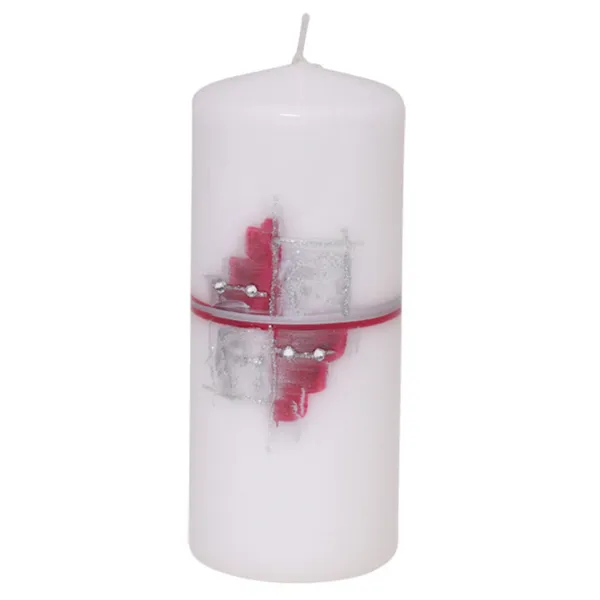 110528 - Candle Cylinder "Belatrix", 16 cm