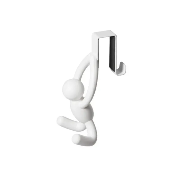 1013428-660 - Buddy Over the Door Cabinet Hook, white, Set of 2