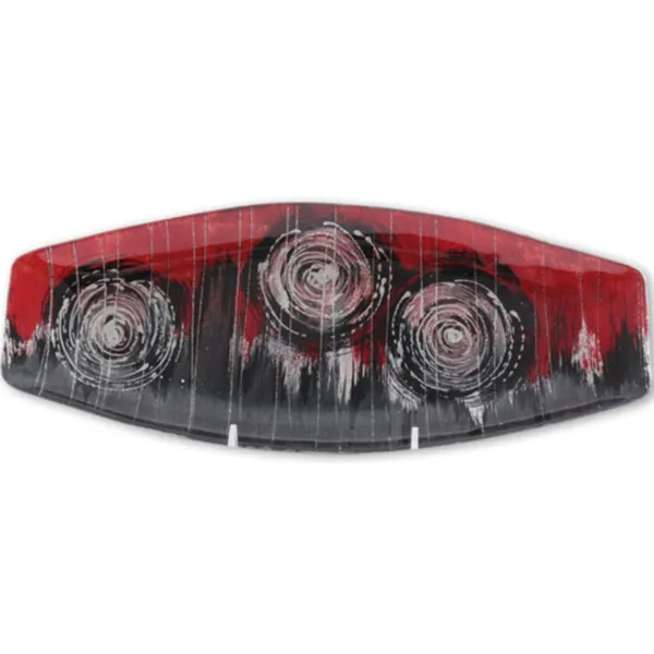 550343 - "Algion" glass plate oval, 34cm
