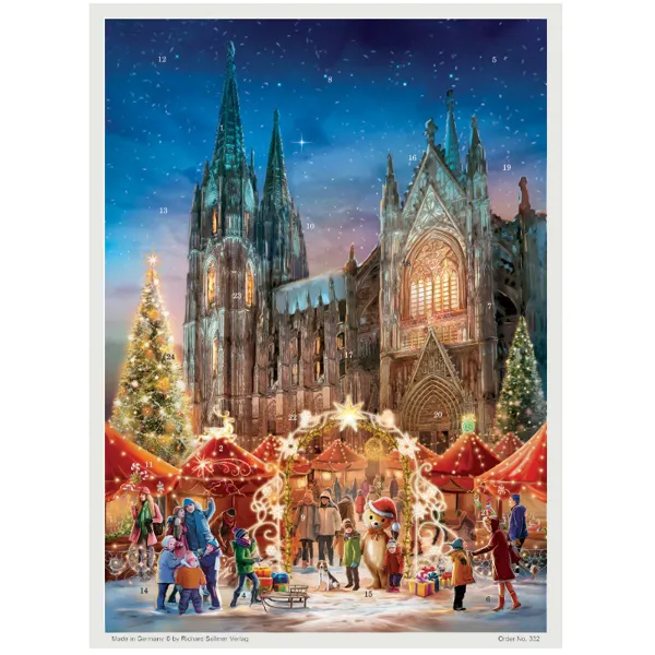 332 - Advent calendar A3 - Cologne