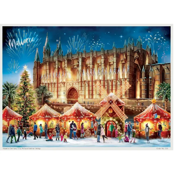 333 - Advent calendar A3 - Palma (Mallorca Cathedral)