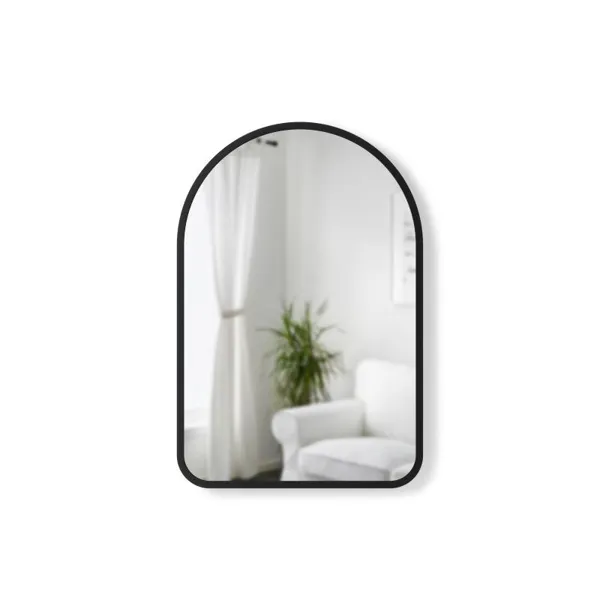 1017060-040 - HUB Arched mirror 61 x 91 cm, black