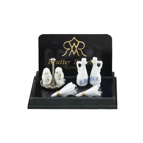 001.846/5 - Cruet for salt and pepper, miniature in 1:12 scale