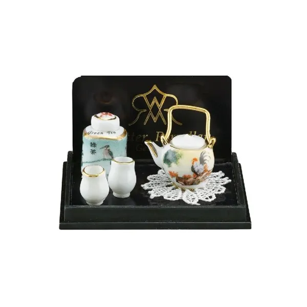 001.315/5 - Small Japanese tea time, miniature in 1:12 scale
