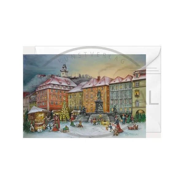 2936 - Christmas folding card - Graz