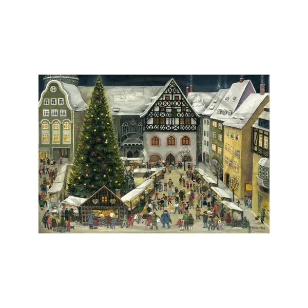 2942 - Christmas postcard - Jena Christmas market