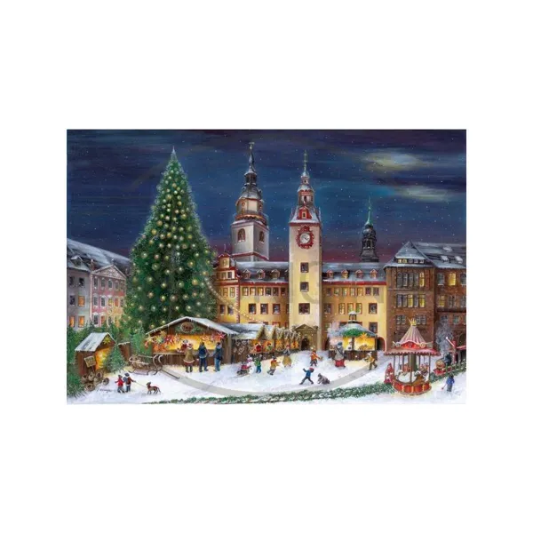 2922 - Weihnachtspostkarte - Chemnitz