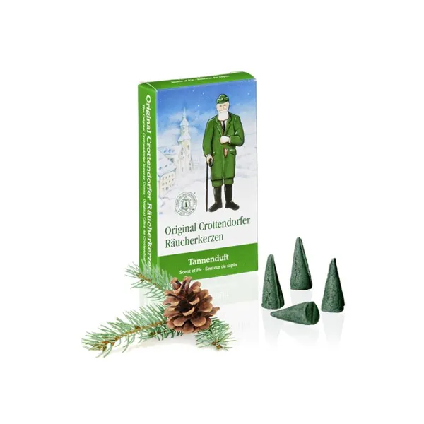 1002 - Incense cones pine scent M, 24 pieces