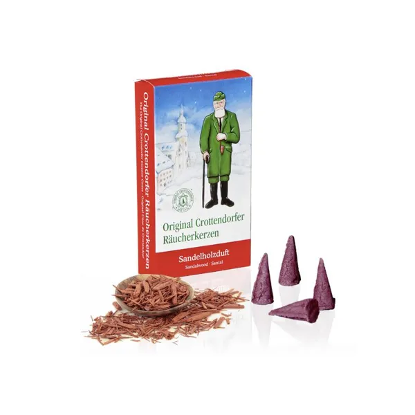 1003 - Incense cones sandalwood scent M, 24 pieces