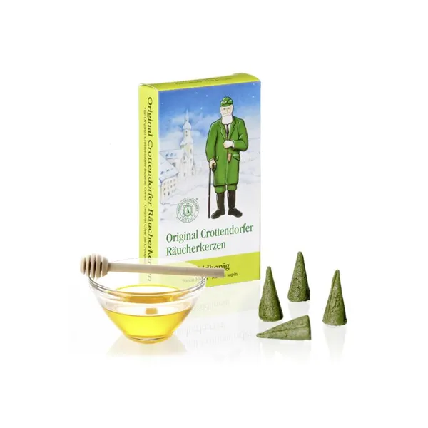 1004 - Incense cones forest honey M, 24 pieces