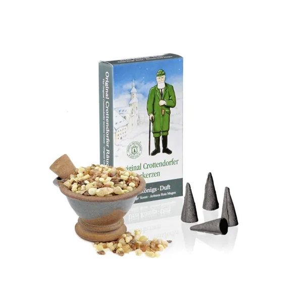 1010 - Incense Cones Three King Scent M, 24 pieces