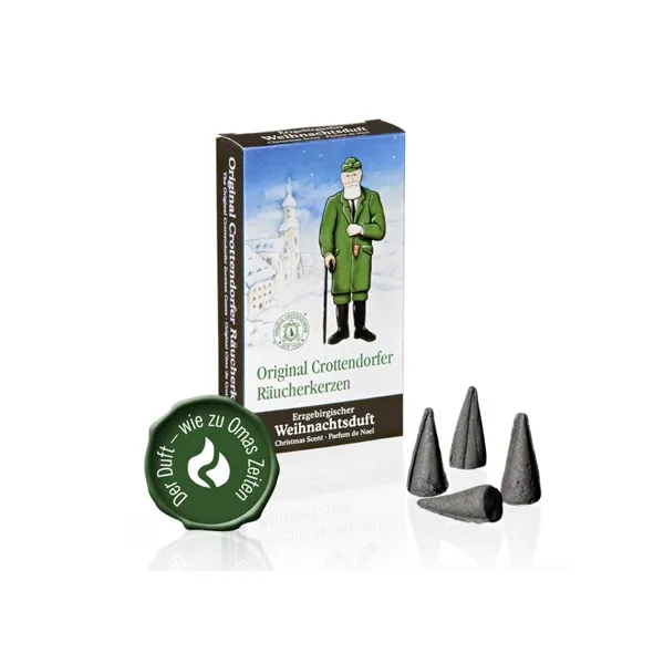 1011 - Incense cones Erzgebirgscher Christmas scent M, 24 pieces