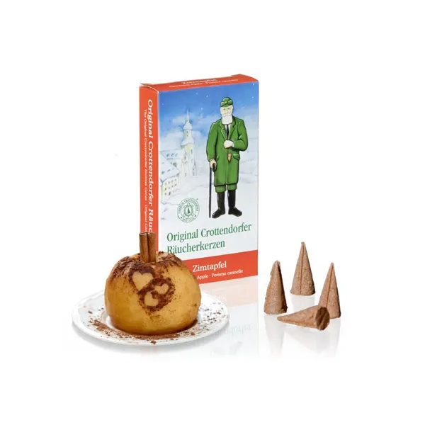 1013 - Incense cones cinnamon apple M, 24 pieces