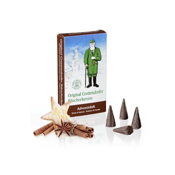 1015 - Incense cones Advent scent M, 24 pieces