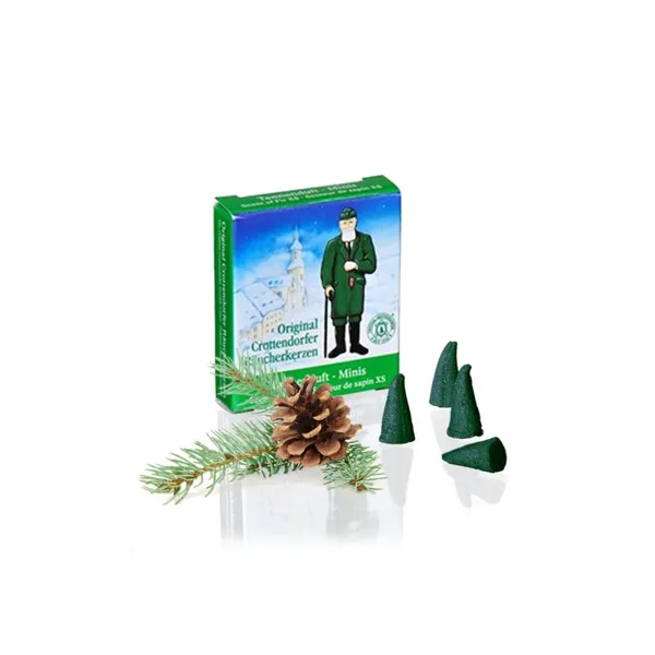 1028 - Incense cones, pine scent Minis XS, 24 pieces