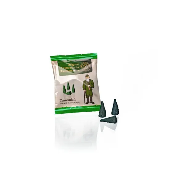 1051 - Trial pack of incense cones, pine scent, bag of 5 M