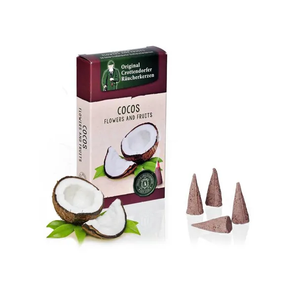 1605 - Incense cones Cocos M, 24 pieces