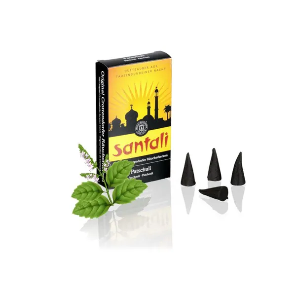 1403 - Incense cones patchouli M, 20 pieces