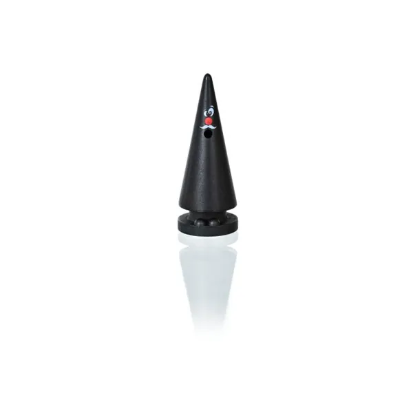 2060 - Crottendorfer goat leg - Willy incense (black), 13 cm