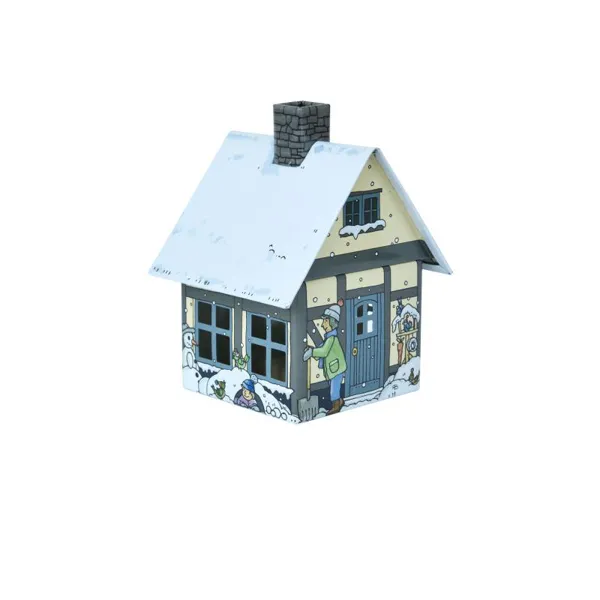 2193 - Smokehouse made of metal "Winter Joy", 98 mm