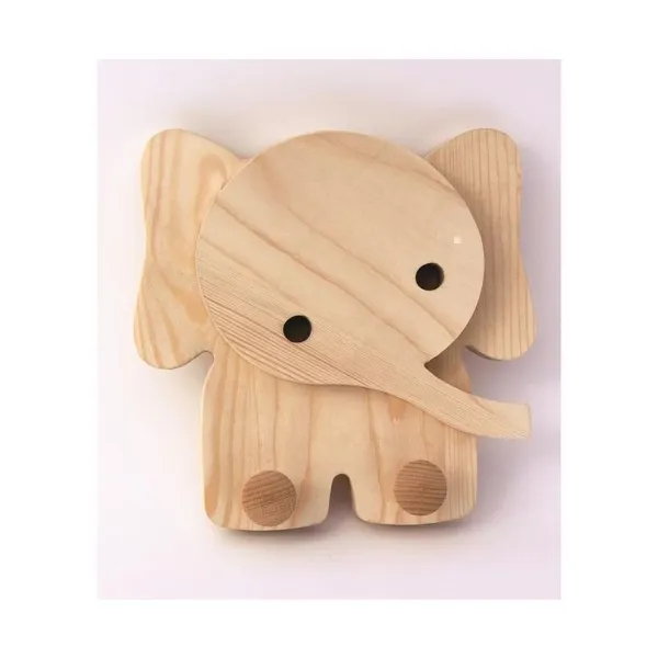 3980141 - Animal Kingdom Holzkleiderhaken Elefant