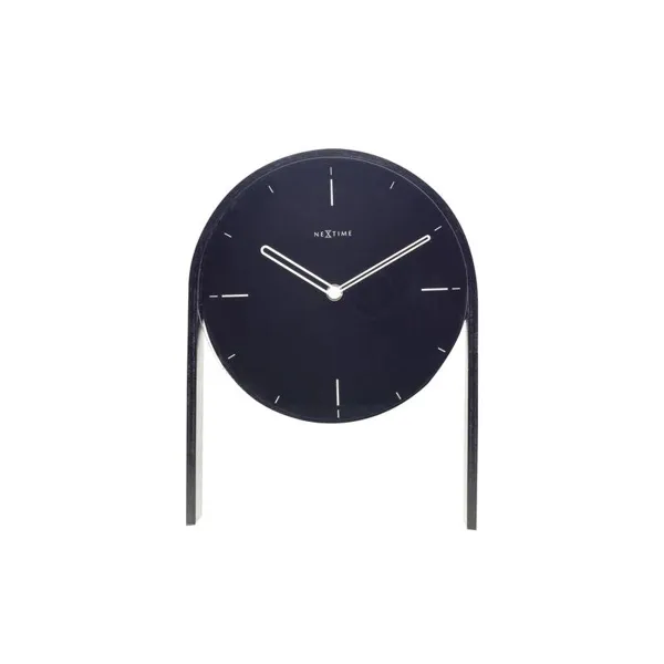 5225ZW - Table Clock "Noa Table", Wood, Black, 27 x 21 x 6,5 cm