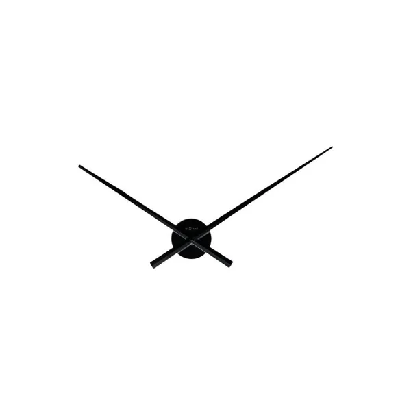 2269ZW - Wall clock "Hands", aluminum, black, 85 cm