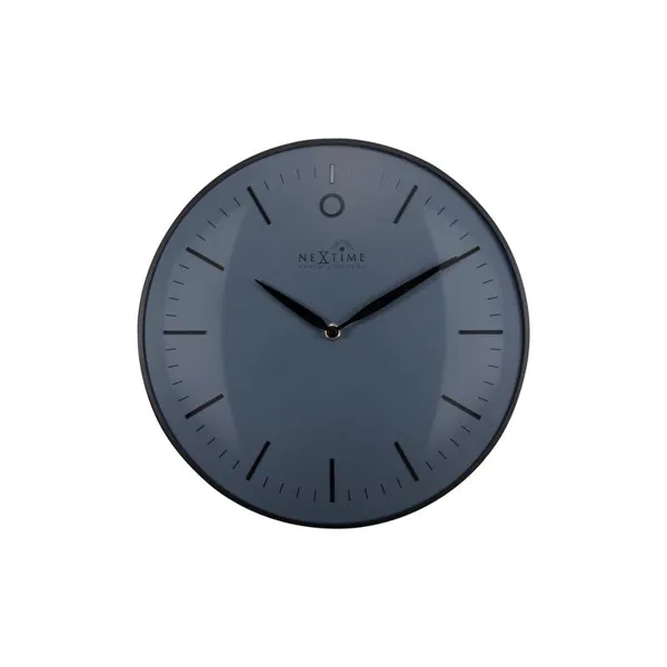 3256ZWRC - Design Wall Clock "Glamour Small", Radio-Controlled, Black, 30 cm