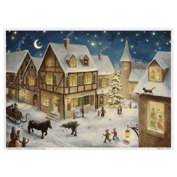 70146 - Advent Calendar "Christmas Eve in the Village