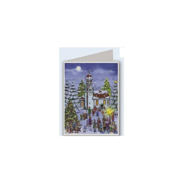 40144 - Mini Advent Calendar - In front of the church