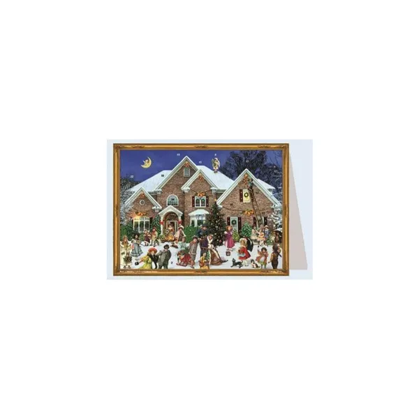 40148 - Mini Advent Calendar - " Victorian House"