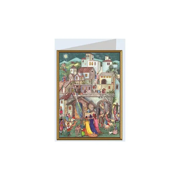 99730 - Mini Advent Calendar Card- Star of Bethlehem