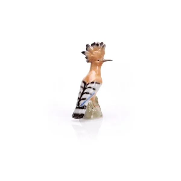 2656/40 - Porcelain figure Hoopoe, 11 cm, coloured