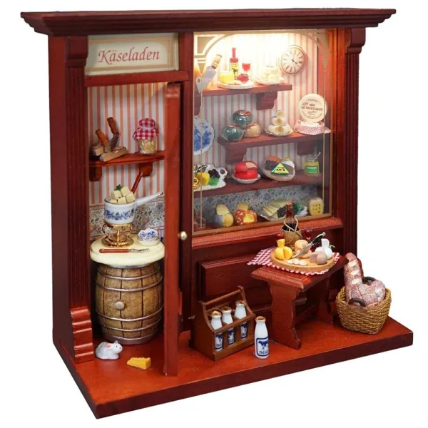 102.794/0 - Cheese shop with lighting - Terrace shop series 794
