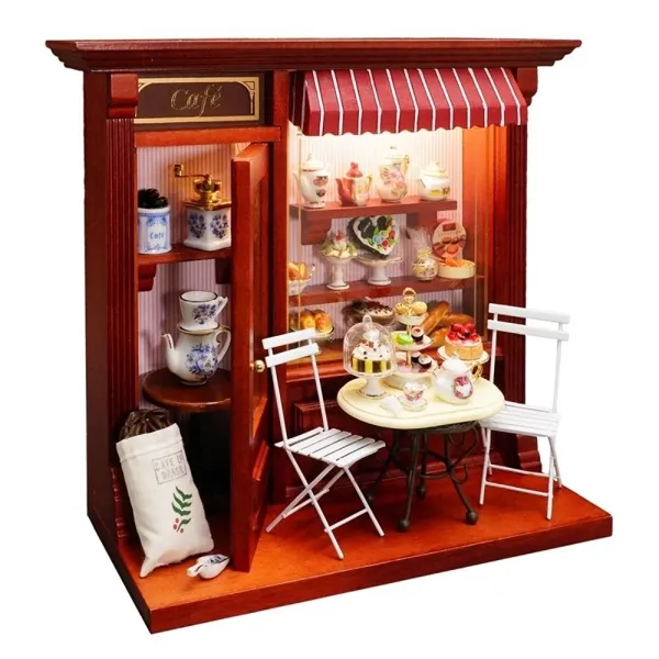 102.794/9 - Terrassencafé mit Beleuchtung - Terrassenladen Serie 794 (102.794