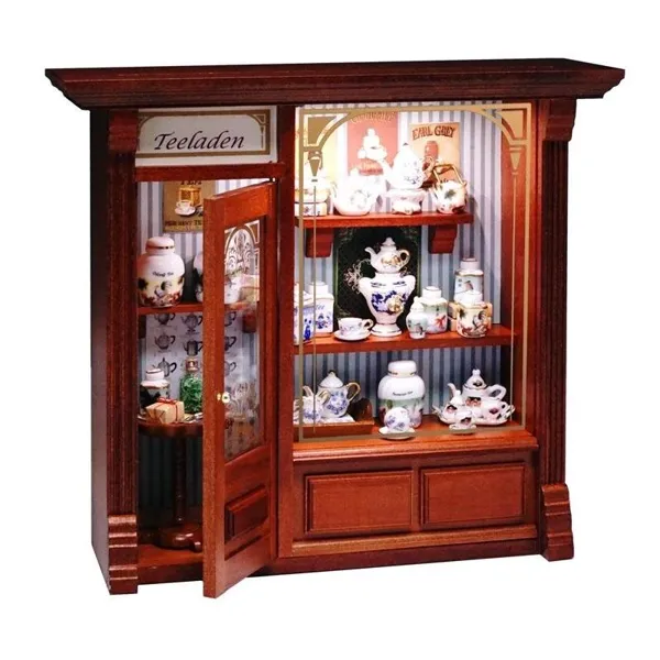 102.798/2 - Tea Shop with Lighting - Window Shop Series 798