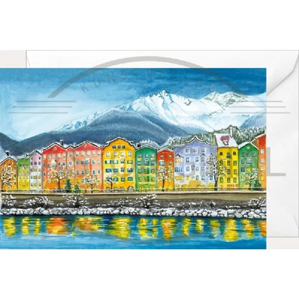 2968 - Christmas folding card Innsbruck