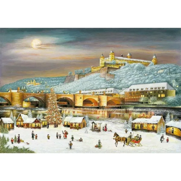 2412 - Advent Calendar Würzburg Mainufer