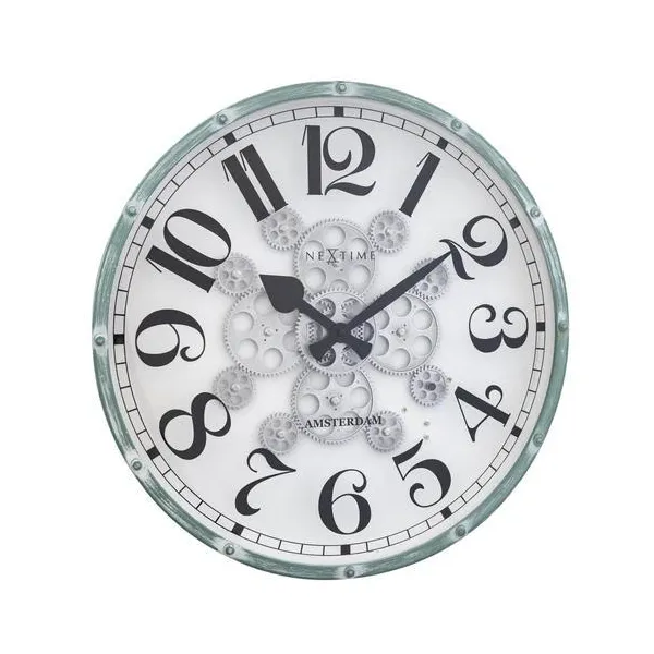 3282WI - Wall clock - Ø 50 cm - white - Henry