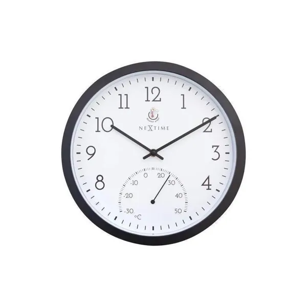 "Marigold" - Wall Clock, Ø 30,5 cm, black
