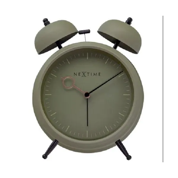 Tischwecker - 15 x 18 x 7 cm - olive - Golden hour