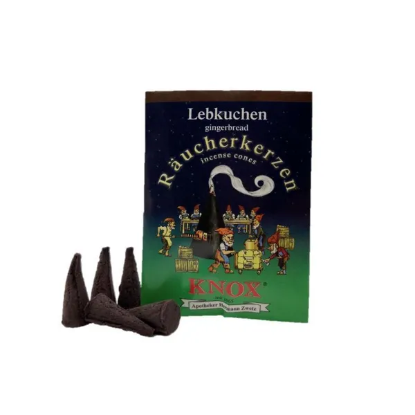 014250 - Incense candles in paper bag á 5 pieces - size M - gingerbread