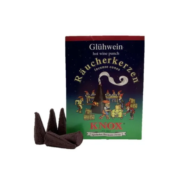 014350 - Incense candles in paper bag á 5 pieces - size M - mulled wine