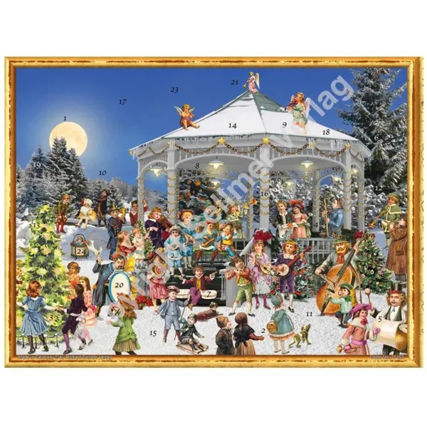 Adventskalender Großformat - Am Pavillon