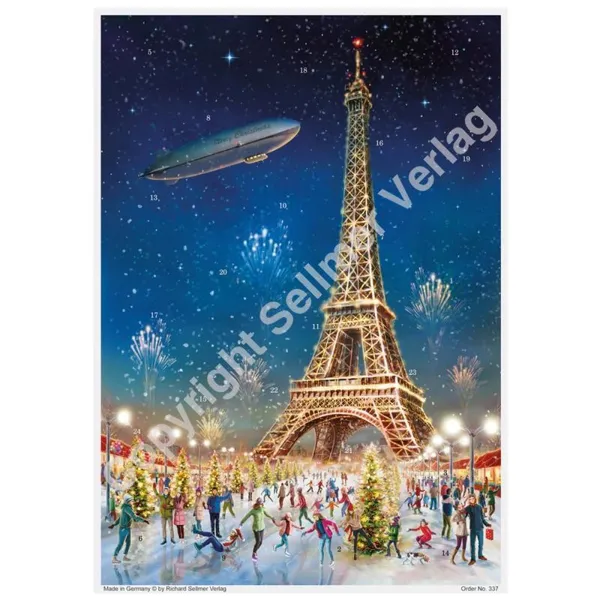 Advent Calendar A3 - Paris