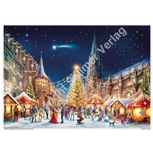 Advent calendar A3 - Freiburg